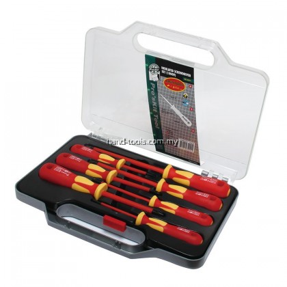 ProsKit SD-8011 Set Pemutar Skru Penebat 7pcs (1000V) | Diperakui VDE Insulated Screwdriver Set (1000V)